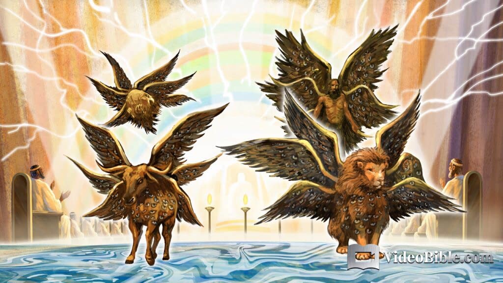 The 4 creatures of Revelation